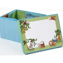 Boîte de rangement enfant 3 en 1