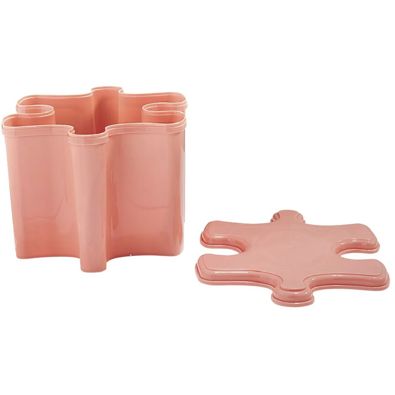 Boîte de rangement forme pièce de puzzle