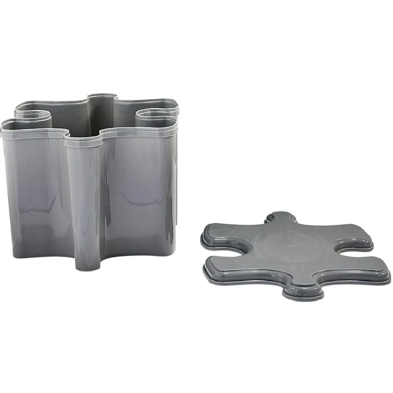 Boîte de rangement forme pièce de puzzle