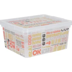 Boîte de rangement 2L design weekend