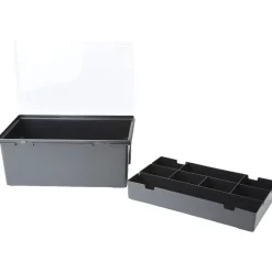 Boîte de rangement organisateur 8 compartiments noir