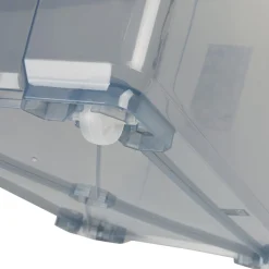 Boîte de rangement plastique noir fumé 78 L