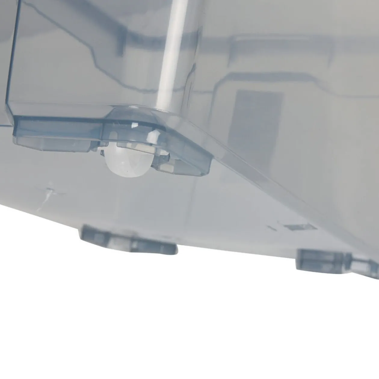 Boîte de rangement plastique noir fumé 45 L