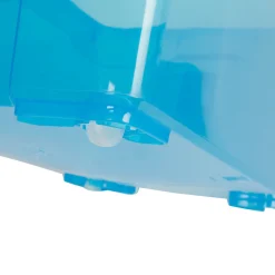 Boîte de rangement plastique bleu 45 L