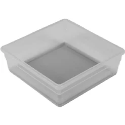 Boîte de rangement pour tiroir 15x15xH.5 cm