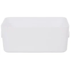 Boîte de rangement salle de bain blanche SmartStore Compact Taille M