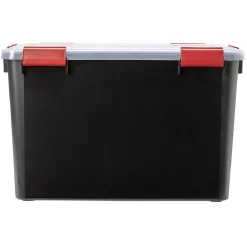 Boîte de rangement étanche 70 L avec couvercle