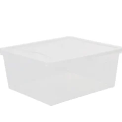 Boîte de rangement transparente 18 L