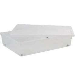 Boîte de rangement transparente 55 L