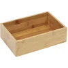 Boîte en bambou organisateur L.22,5xl.15xH.6,5 cm
