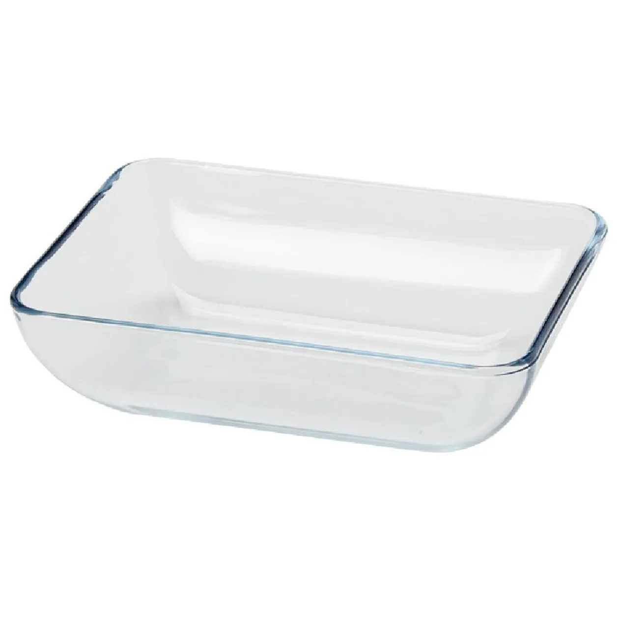 Boîte en verre avec couvercle plastique x3