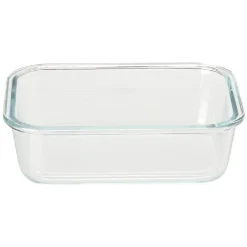 Boîte en verre et bambou 1 L