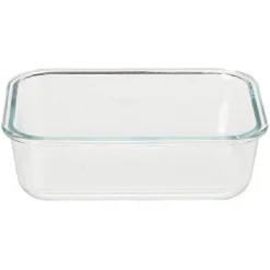 Boîte en verre et bambou 1,5 L