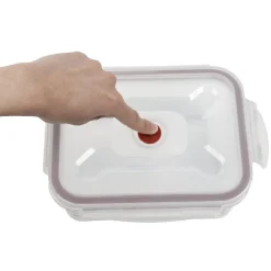 Boîte hermétique en verre avec couvercle 1,6L