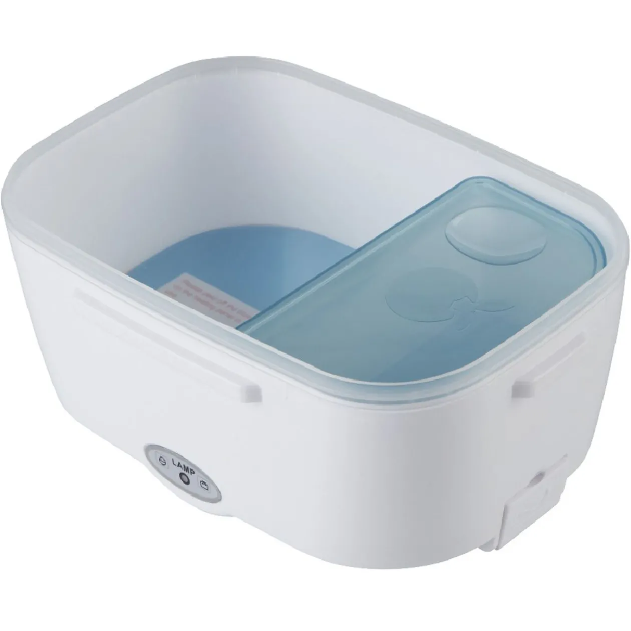 Boîte lunch chauffante 2 compartiments 1 cuillère