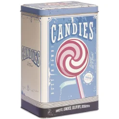 Boîte rectangulaire de conservation en métal