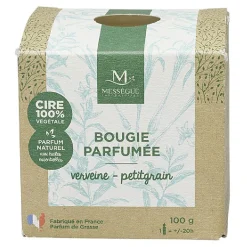 Bougie parfumée Verveine- petit grain