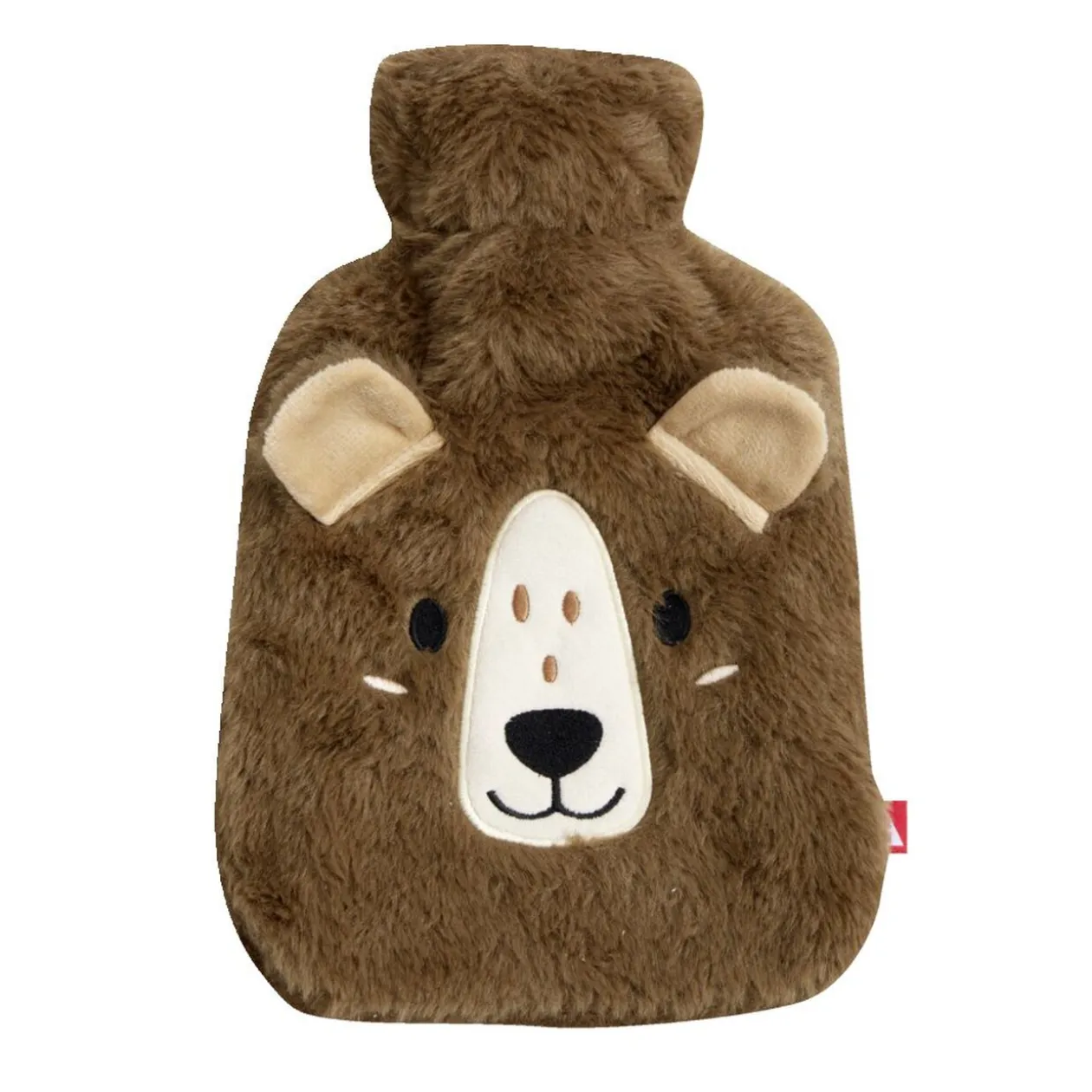 Bouillotte avec housse design animal ours ou lapin 800ml