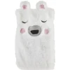 bouillotte avec housse ours polaire