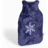 Bouillotte de Noël motif flocon de neige 780ml