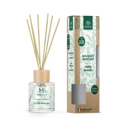 Bouquet parfumé Menthe 8 bâtonnets