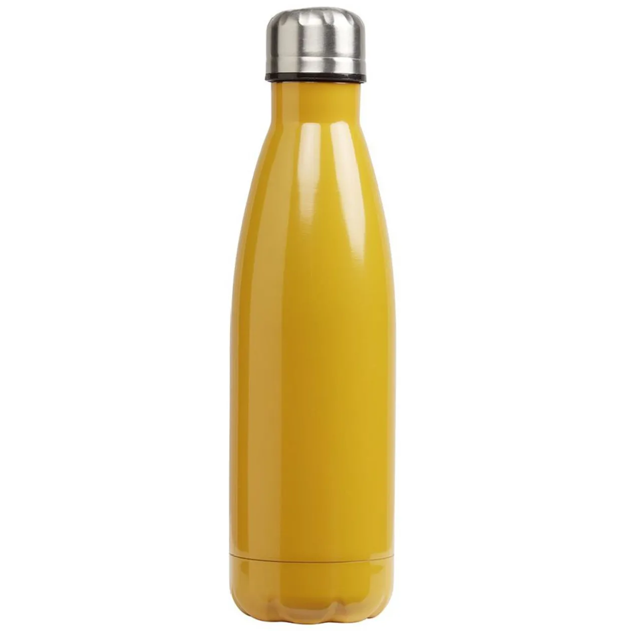 Bouteille isotherme inox jaune moutarde 500 ml