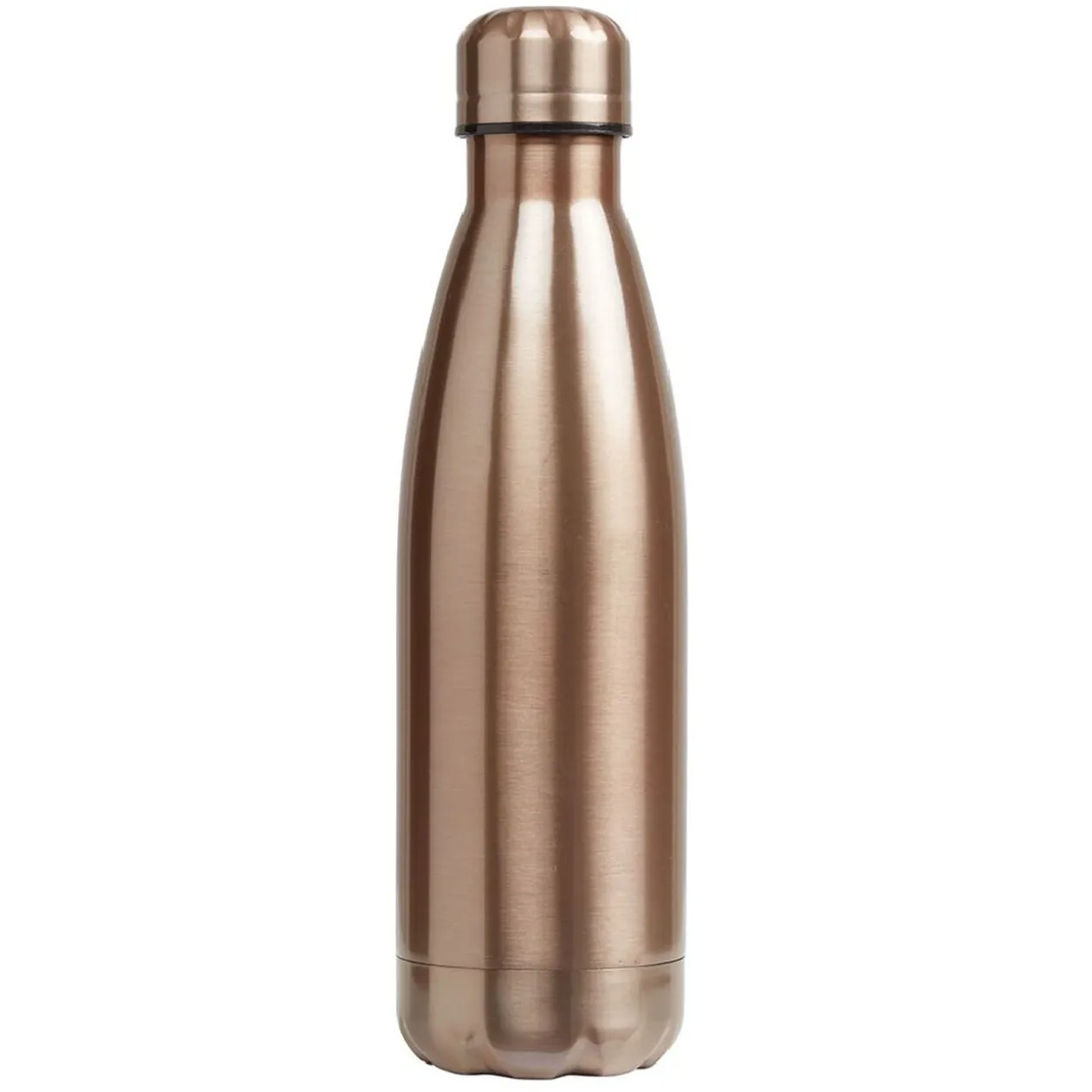 Bouteille isotherme inox couleur bronze 500 ml
