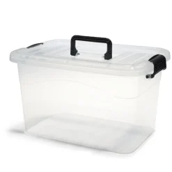 Box de 18 accessoires de ménage 38x28,5x14,4cm