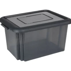 Box de rangement 55 L noir
