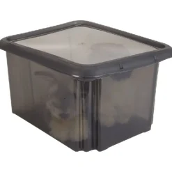 Box de rangement 30 L noir