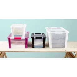 Box de rangement 26 L rose fuchsia