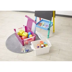 Box de rangement 26 L rose fuchsia