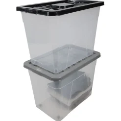 Box de rangement à roulettes 80 L