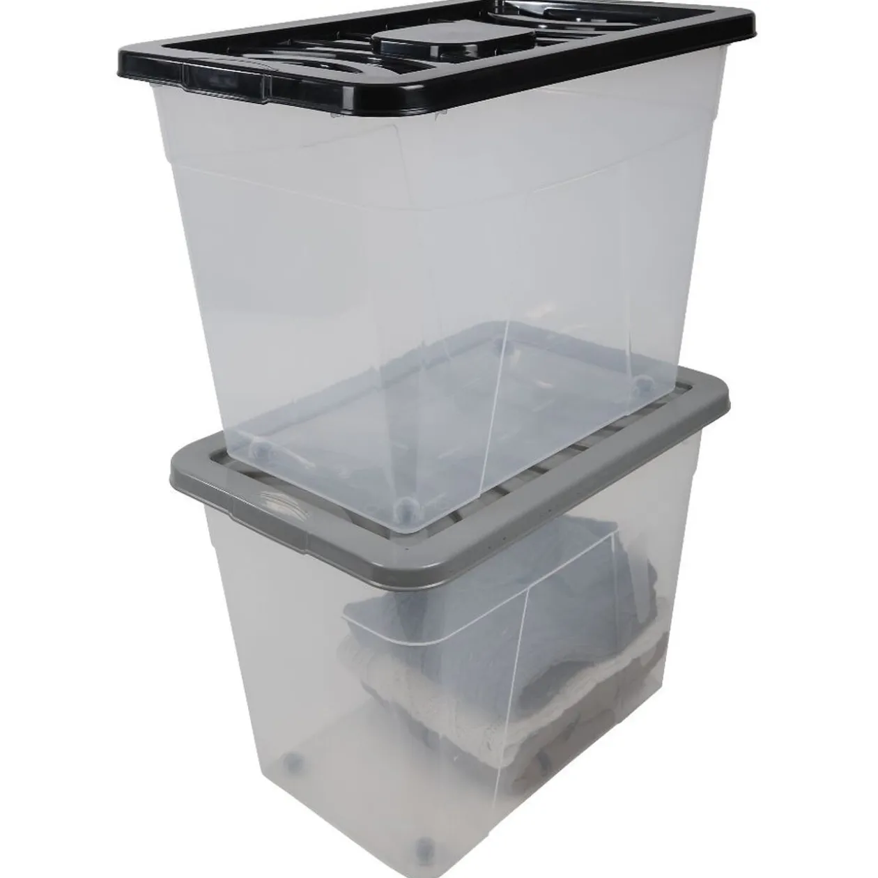 Box de rangement à roulettes 80 L