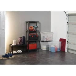 Box de rangement à roulettes 80 L