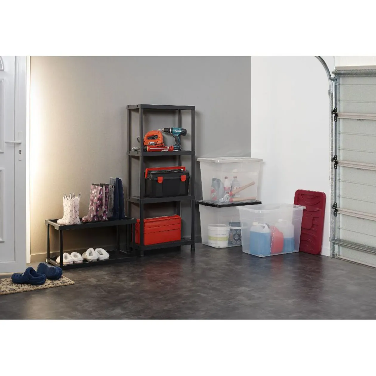 Box de rangement à roulettes 80 L