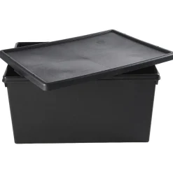 Box de rangement brico avec couvercle haute résistance 62 L