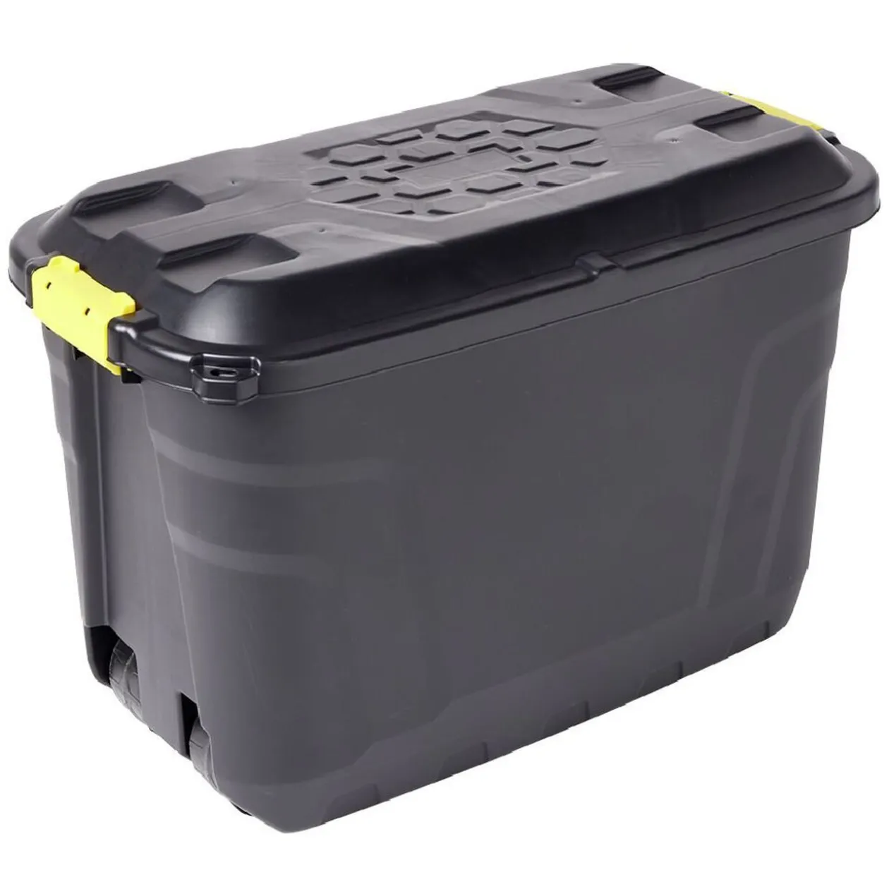 Box de rangement brico noir 110L