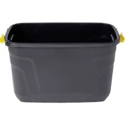 Box de rangement brico noir 110L