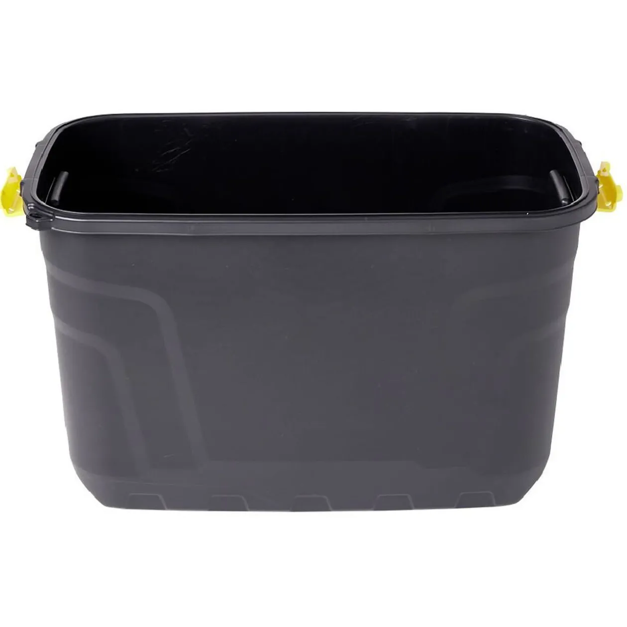 Box de rangement brico noir 110L