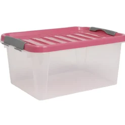 Box de rangement fuchsia 14 L