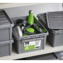 Box de rangement grise 31 L