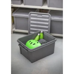 Box de rangement grise 31 L