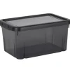 Box de rangement plastique 4 L noir