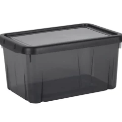 Box de rangement plastique 4 L noir