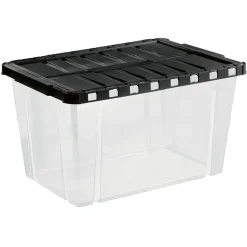 Box de rangement plastique 54 L ouverture papillon