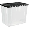 Box de rangement plastique 80 L ouverture papillon