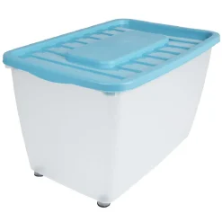 Box de rangement transparent 46 L x 3