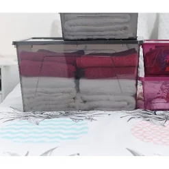 Box de rangement violet 46 L