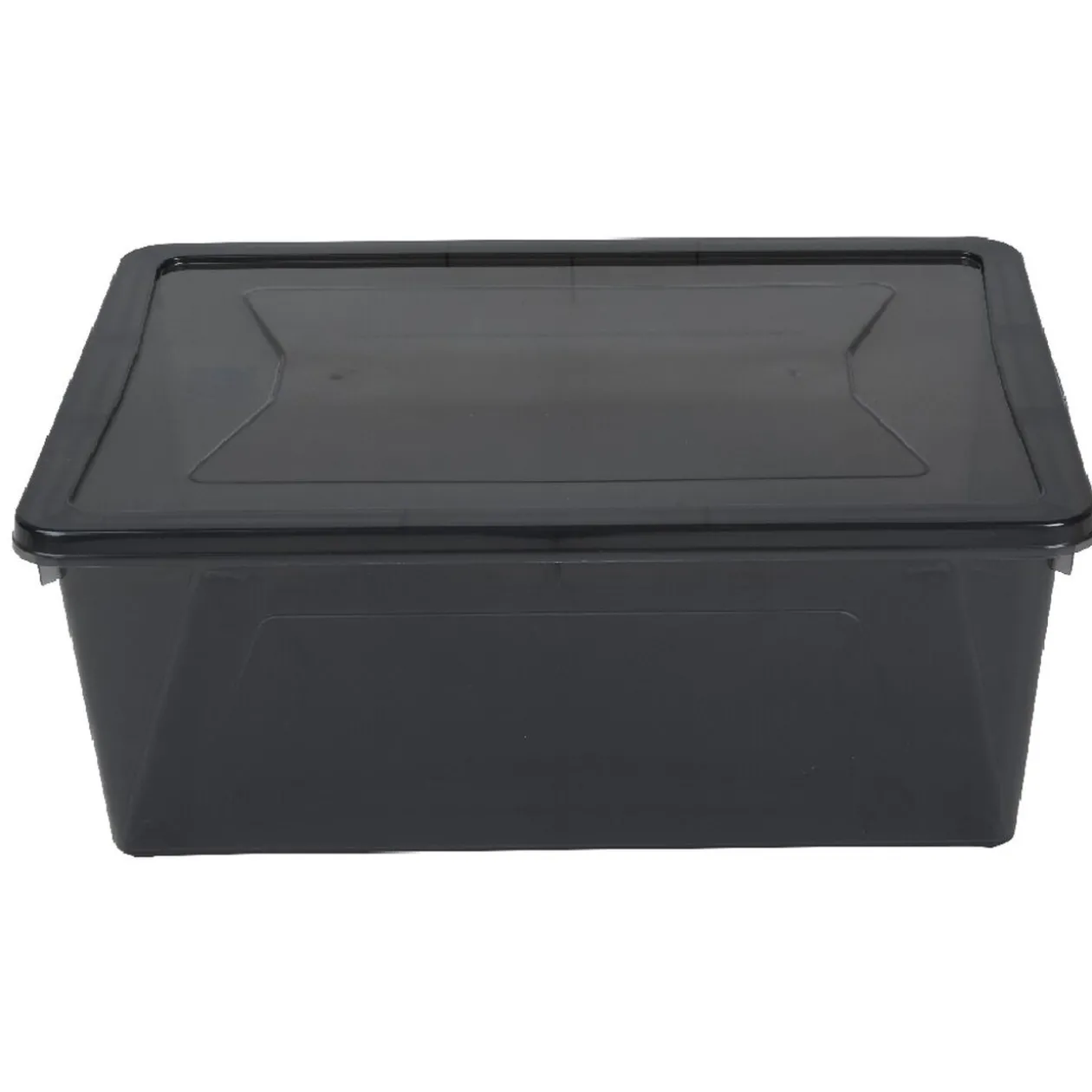 Box rangement textile grise 10 L